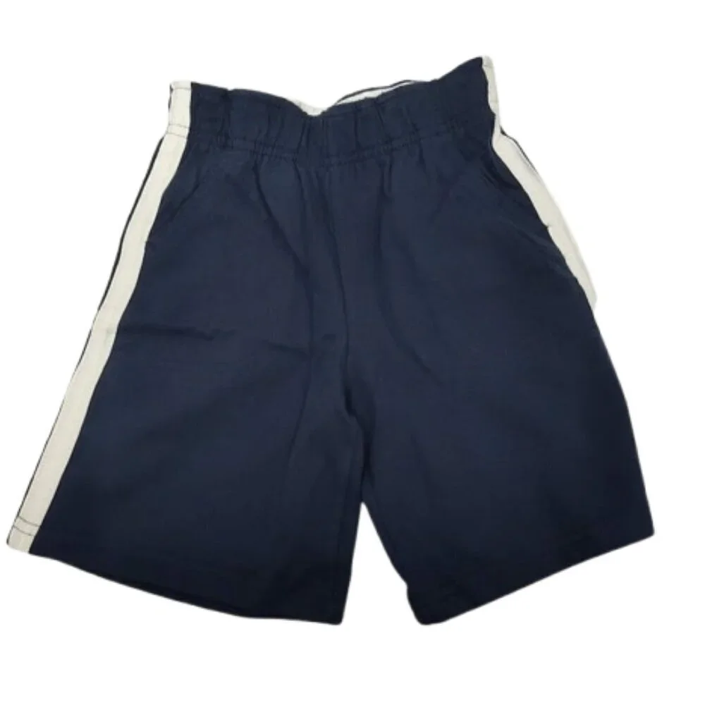 Greendog Boy's 4T 100% Cotton Shorts Lot of 2 Gray & Blue Y2K NWT